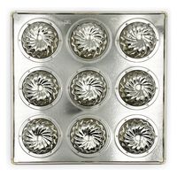 松永製作所 松永 MS187 シルバープティクグロフ天板9P 1個（直送品）