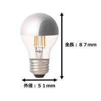 東京メタル工業 LED電球・シルバーランプ LDG4LSV40W-TM 1個