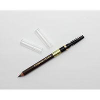 HL0309スクロールブラシ付マユズミ ブラウン 貝印