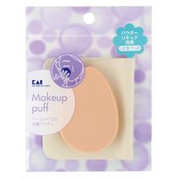 HL0355リキッドファンデーション用パフしずく 5個 貝印