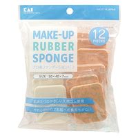 KQ3060 ファンデーションパフ 長角 3個 貝印