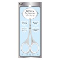 KQ3114 セーフティハサミ 樹脂リング付 3個 貝印