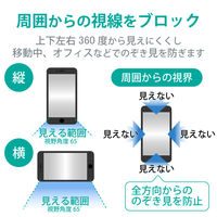 iPad 第10世代(2022) のぞき見防止/プライバシーフィルム 着脱式 TB-A22RFLNSPF4 エレコム 1個（直送品）