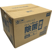 Life-do.Plus CARELAGE極厚アルコール除菌ウェットティッシュ40枚×3P 944966 1セット(1個×16)