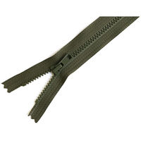 YKK Y.K.K ビスロンファスナー ポーチバッグ用 30cm モスグリーン 4VC30-566 1セット(5本入/5袋セット（直送品）