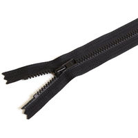 YKK Y.K.K ビスロンファスナー ポーチバッグ用 30cm 黒 4VC30-580 1セット(5本入/5袋セット（直送品）