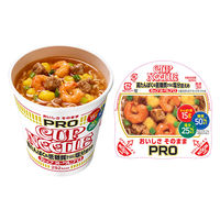 【高たんぱく＆低糖質】どん兵衛PRO（プロ）きつねうどん 東×カップヌードルPRO（プロ）　4種アソートセット　日清食品　1セット（21個）