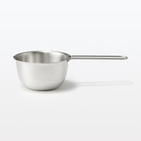 無印良品 ステンレス計量カップ 200ml 約幅9×長さ18×高さ5cm 良品計画