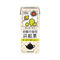 キッコーマン 砂糖不使用 豆乳飲料 紅茶 200ml 1箱（18本入）