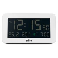 BRAUN ブラウン 置き時計 Digital Alarm Clock BC10W 1個（直送品）