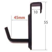 福井金属工芸　2022-A　額パーツ　B.S.額受鴨居　受幅45mm　1組（直送品）