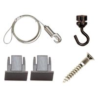 福井金属工芸　3353-B-1　ピクチャーレール　C-11型　天井用　レールセット　1.0m　ブロンズ　1セット（直送品）