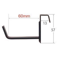 福井金属工芸　F-0077　額パーツ　B.S.額受長押　受幅60mm　1組（直送品）