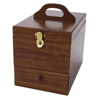 茶谷産業 木製コスメティックボックス 017-513 1箱（直送品）