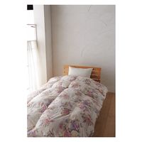 西川　羽毛合掛けふとん ピンク 1344-54461 1箱（直送品）