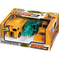 マルカ ドライブタウン プレミアム3 工事車両セット 187142 1箱（直送品）