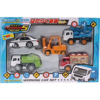 マルカ ドライブタウン プレミアム5 働く車セット 187525 1箱（直送品）