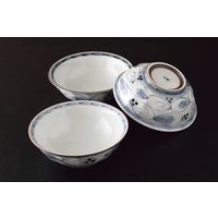 西日本陶器 波佐見焼 点彩うず紋 多用鉢5客揃 1箱（直送品）