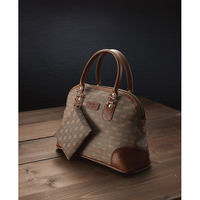 中川満 ハイロック コーナー付ハンドバッグ(ミニポーチ付) 502PS 1袋（直送品）