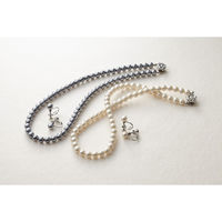 エイチ・ジー・エス ネックレス2点セット グレー 9036G 1箱（直送品）