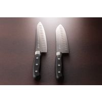 佐竹産業 濃州孫六作 ディンプル加工包丁2本セット A-100V 1箱（直送品）