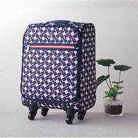 田村駒 アダバット レディースキャリーバッグ プリント柄 AD-B0019R 1箱（直送品）