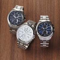 シチズン時計 シチズン アテッサ ダイレクトフライト ソーラーメンズ電波腕時計 シルバー AT8040-57A 1箱（直送品）