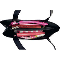 中川満 ライフエヌ　ベルバッグ　ブラック BKF-02 1袋（直送品）