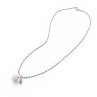 チタック あこや真珠ダイヤモンドりんごペンダント CH3758SA 1箱（直送品）