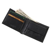 アセット デービッド・ヒックス　メンズ二つ折り財布 ブラック DHS300 1箱（直送品）