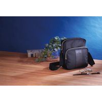 アセット デービッド・ヒックス ショルダーバッグ ブラック DHSO350-BK 1箱（直送品）