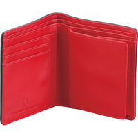 田村駒 イングランドハウス メンズ二つ折り財布 ブラック EH-0041BK 1箱（直送品）