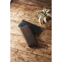 田村駒 エマージョン 二つ折り財布 ブラック E-W0002BK 1箱（直送品）