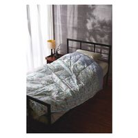 ニッケ商事 ミントン 羽毛肌掛けふとん ブルー FH-41604-002 1袋（直送品）