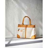 ブレイヴ HaL 倉敷産帆布×姫路レザー ベーシックトート&ショルダー&リュック キナリ HAL88500-BE 1袋（直送品）