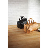 中川満 ライフエヌ カジュアルボストンバッグ&ポーチ キャメル LN-2003P-CA 1袋（直送品）