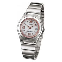 カシオ計算機 カシオ ソーラー電波レディース腕時計 ホワイト/ピンク LWQ-10DJ-7A2JF 1箱（直送品）