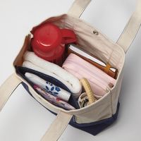 リアライズ サミュー 撥水トートバッグ ネイビー SAG-10021 NAVY 1袋（直送品）