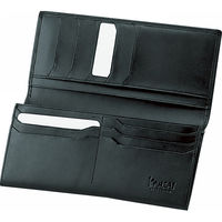 エルシオン カンサイセレクション 紳士用長財布 ブラック S-EZ30-05BK 1箱（直送品）