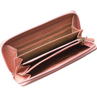 エルシオン アッシュエル ラウンドファスナー長財布 ピンク S-HLL163026PK 1箱（直送品）