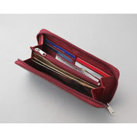 エルシオン カンサイセレクション ラウンドファスナー長財布 ワイン S-KSL153132WIN 1箱（直送品）