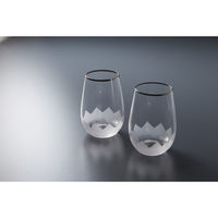 イッツネット シュトルツル プリュームカット タンブラー プラチナ 4個セット STPC352124 1箱（直送品）