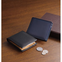 田村駒 アーバンリサーチ メンズ二つ折り財布 ネイビー UR-W0002NV 1箱（直送品）