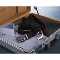 エルシオン チェルベ メンズベルト ブラック V-CB10418BK 1箱（直送品）