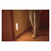 ムサシ ぷらり。ぺたんこセンサーライト アイボリーホワイト WSL-005IW 1箱（直送品）