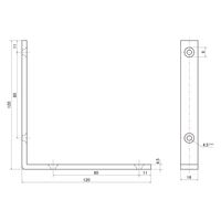 New Hikari (ニューヒカリ）　特厚金折 UC 120　SH-RTA20-120　清水　40個（直送品）