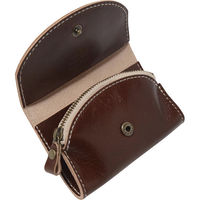 ギフテック m，i，u，o.j ヌメ革 小銭入れ チョコ OJ-0404 1箱（直送品）