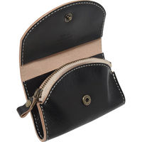 ギフテック m，i，u，o.j ヌメ革 小銭入れ ブラック OJ-0404 1箱（直送品）