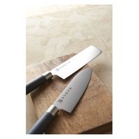 佐竹産業 濃州孫六作 料理包丁2本セット(和式黒柄) 40D 1箱（直送品）