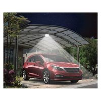 ムサシ 屋外用センサーシーリングライト(リモコン付) LED-165 1箱（直送品）